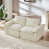Velours côtelé blanc sélectionné