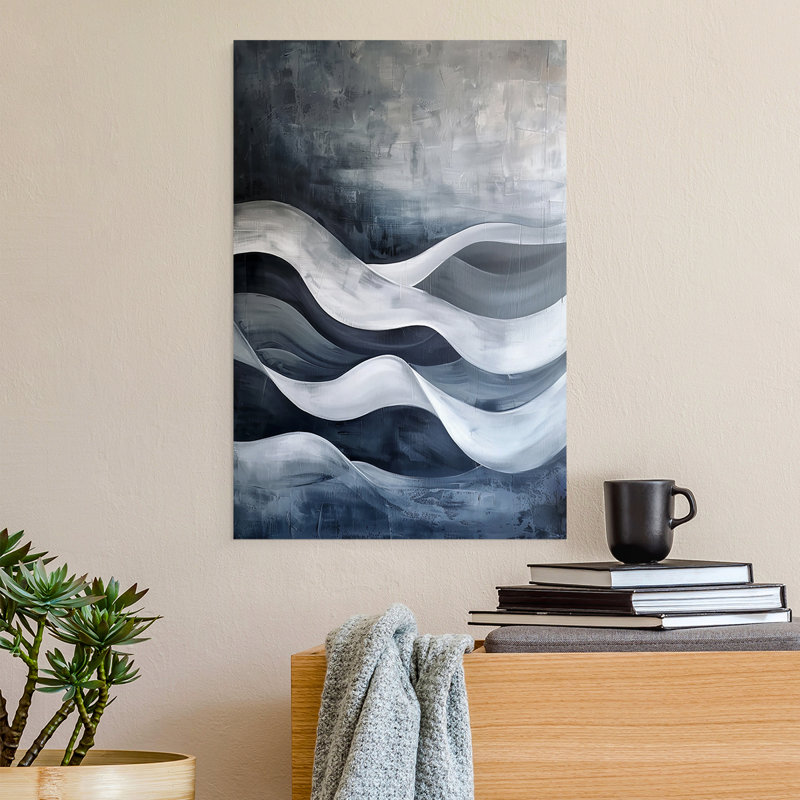 Série ABSTRACT CDL XXV - Impression sur toile seulement - NON-CADRE, H 48 po x l 32 po