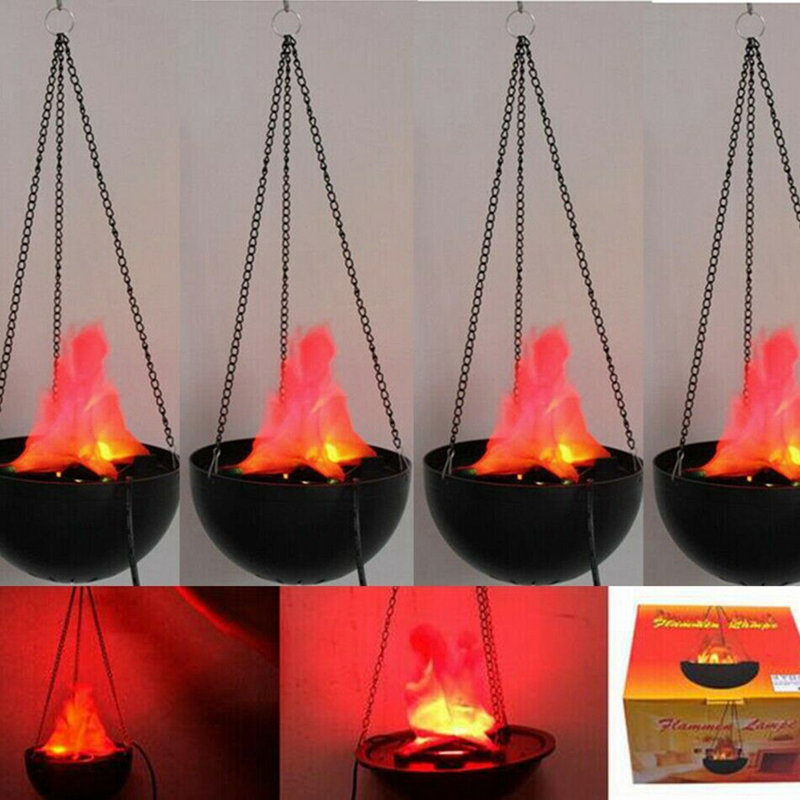 15.7'' Plug-in Integrated LED Outdoor Hanging Light