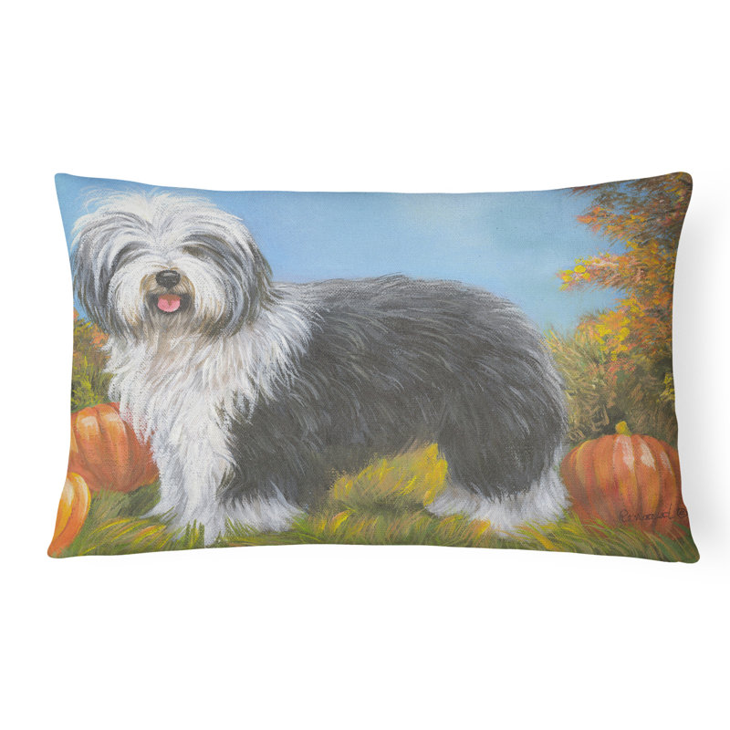 Housse et insert de coussin d'extérieur pour l'extérieur, Berger anglais Ocotoberfest