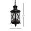 Luminaire suspendu linéaire moderne à 1 lumière de style djokpe