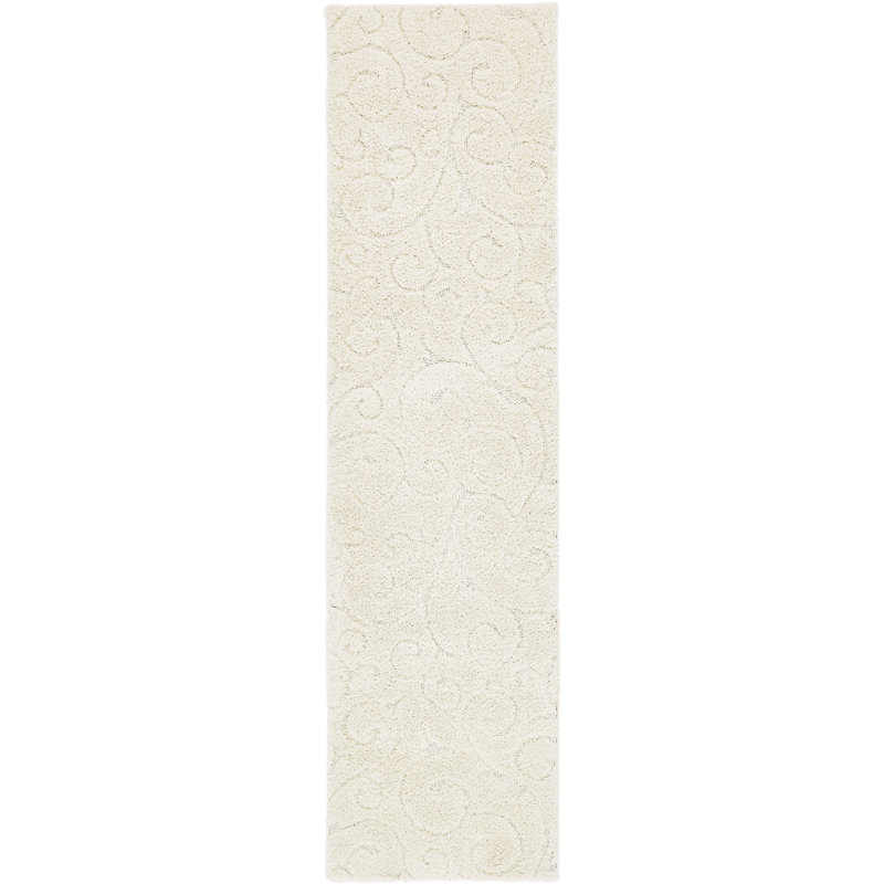 Tapis ivoire Albers, Tapis de couloir 2 pi 7 po x 10 pi