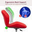 Muskoka Swivel Desk Chair Faux Leather With Adjustable Height, UKFR Certified-1930779377
