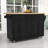 Farmhouse Kitchen Island Cart with Drop Leaf, Power Outlet, Adjustable Shelves, 5 Drawers on Wheels-1253568237