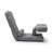 Convertible Sofa Bed With Detachable Cove-Black+