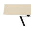 Lighting, H 25 po, lampe de table, port USB inclus, métal noir, abat-jour beige, transitionnel