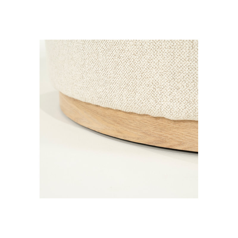 Avah Ottoman L, Beige