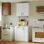 Armoire de cuisine modulaire deux pièces avec rangement solide