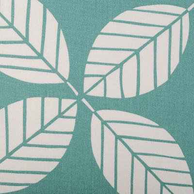 Berkeley Print Linen Fabric, Peacock