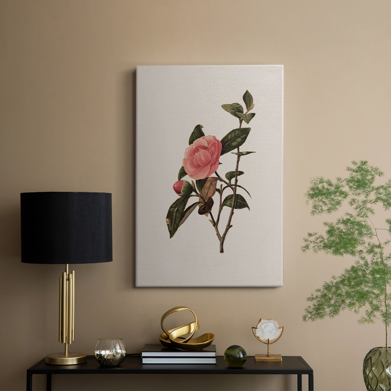 Imprimé floral rétro CLXII - galerie Cavas, H 27 po x l 18 po