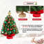Arbre de Noël de table portable avec base en béton vert-331898141-372539488