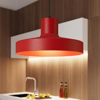 Pendant lamp BILO taupe