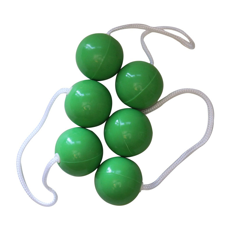 Boules jaunes, Vert