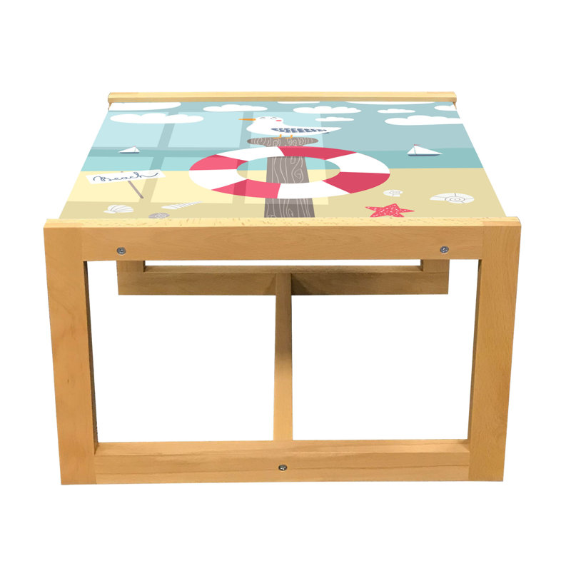 Jakora Sled Coffee Table, 62cm H x 46cm W x 40cm D