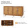 Chartier 57'' Wide Sideboard With Adjustable Shelves