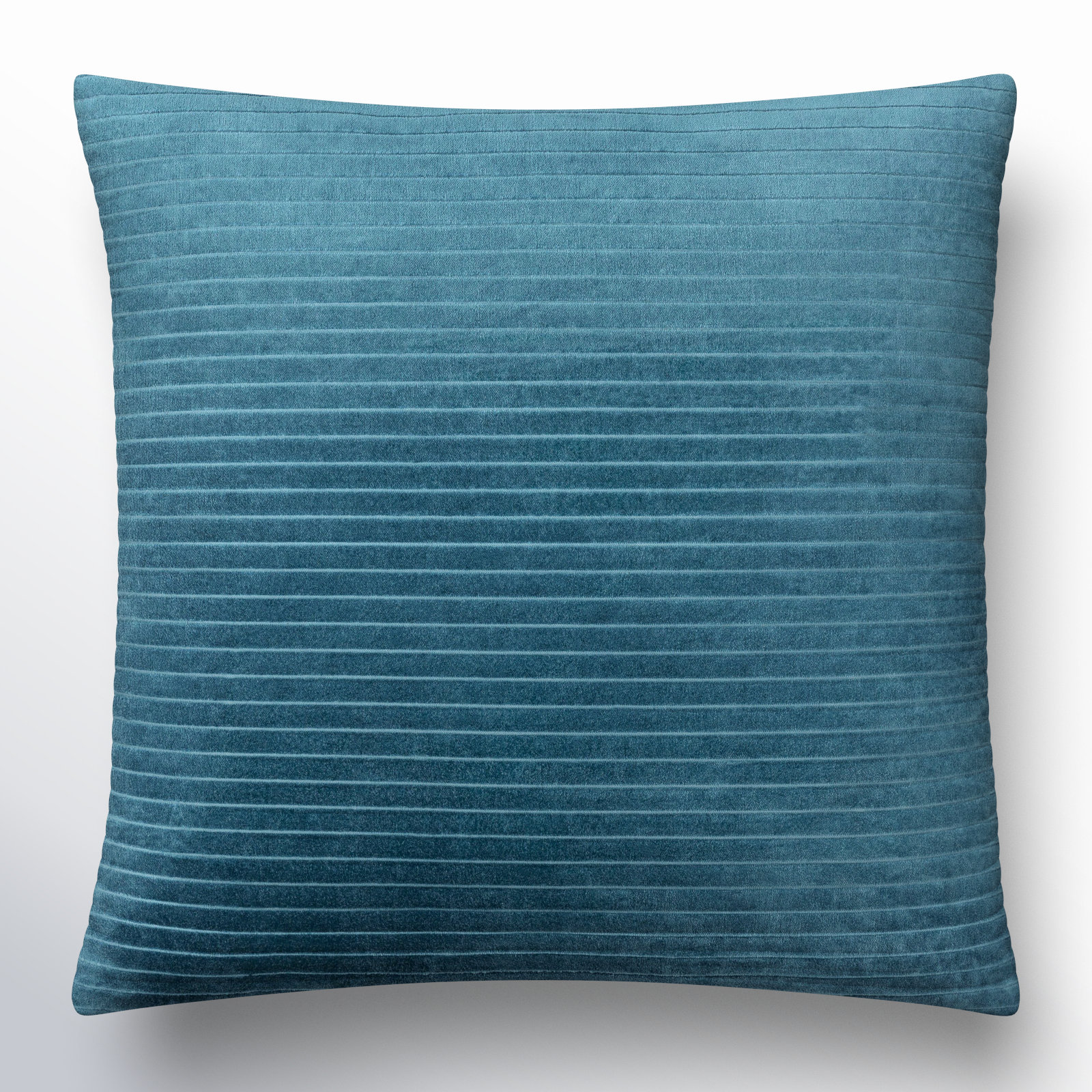 22" x 22" Cotton Pillow Cover, 20" x 20", Polyester/Polyfill, Navy