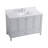 Selma 48'' Single Bathroom Vanity with Engineered Marble Top-970890839