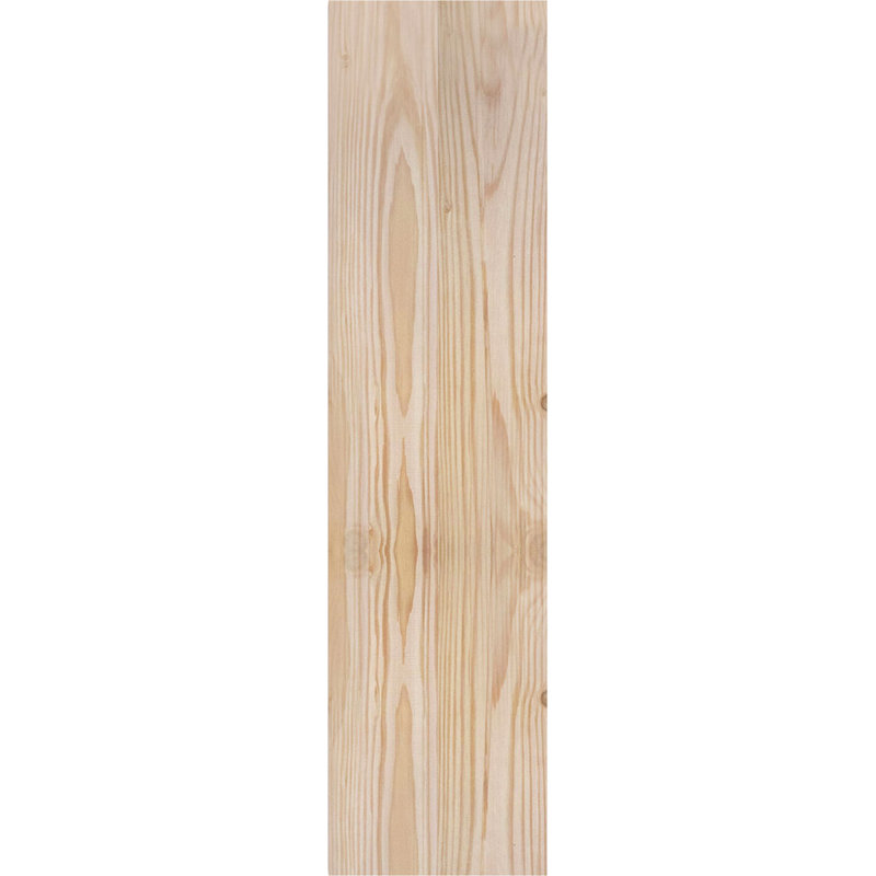 Artisan traditionnel en bois rustique, Sapin Douglas de 5 1/2 po (lisse), P 14 po x H 22 po