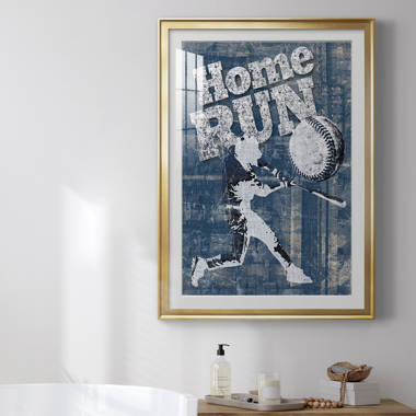 Home Run Framed Art Prints