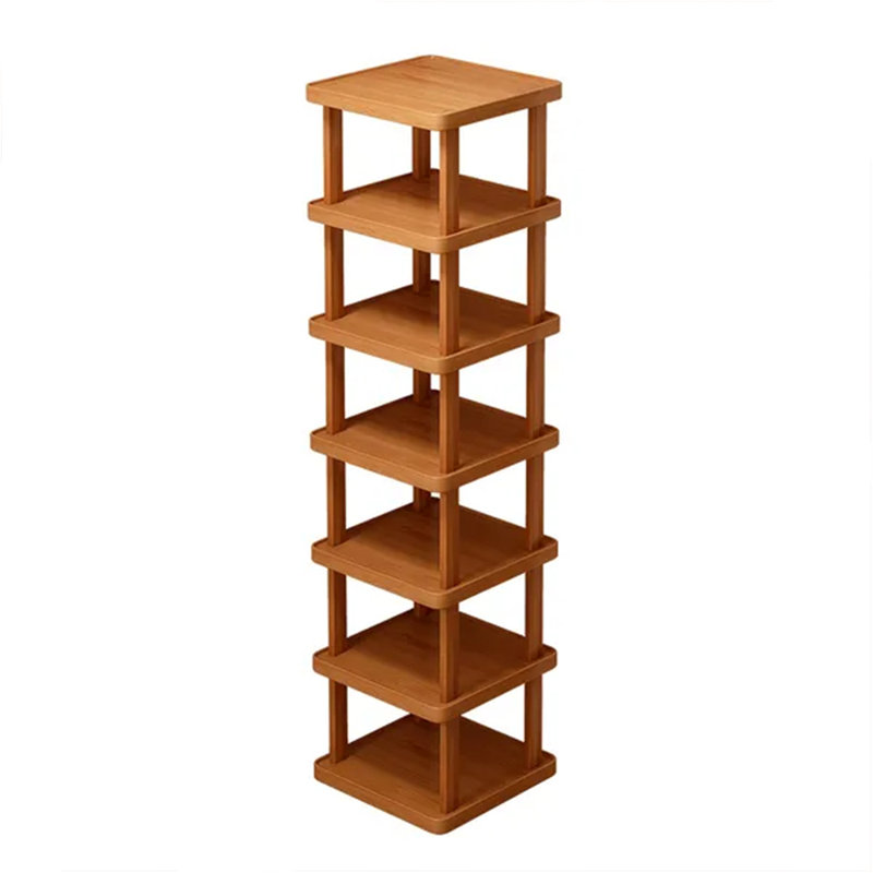 Expandable Folding Shoe Rack, No Installation Required, 36.8" H x 9.84" W x 9.84" D, 4