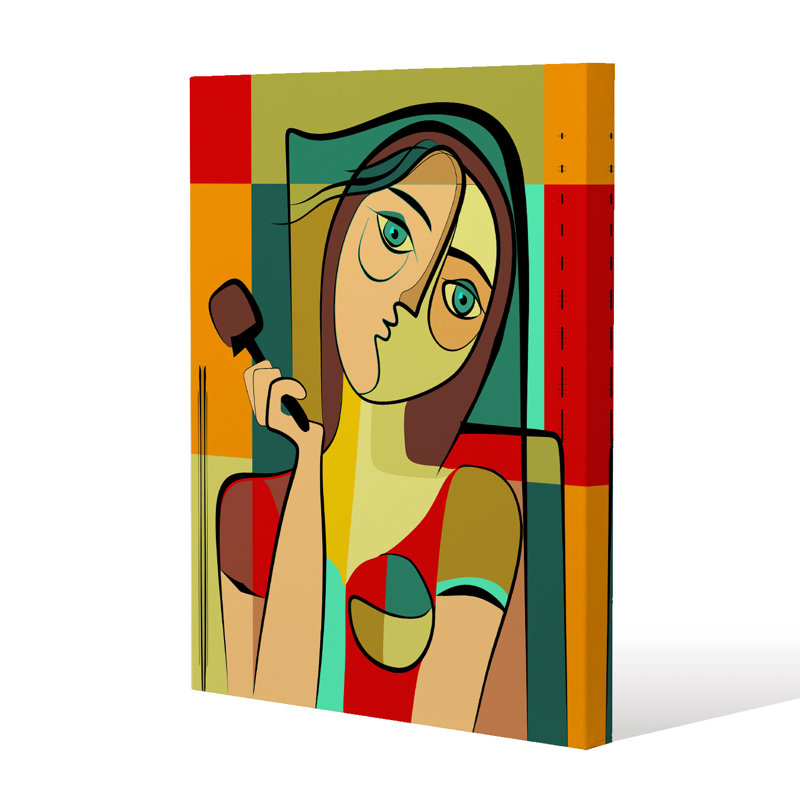 No Title by Andrew Lee - Wrapped Canvas Print