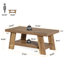 Pedestal Coffee Table with Storage