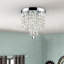 Plafonnier encastré lustre en cristal 3 lumières Cheyan-63795530
