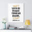 Grace Through Faith Ephesians 2:8 - Wrapped Canvas Print-203492563