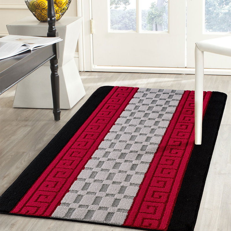 Baldwyn Solid Colour Indoor / Outdoor Area Rug, Rectangle 120 x 150cm