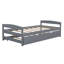 Lit plateforme avec lit gigogne-1056033854