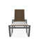 Holna Outdoor Rust-Resistant Metal Chaise Lounge