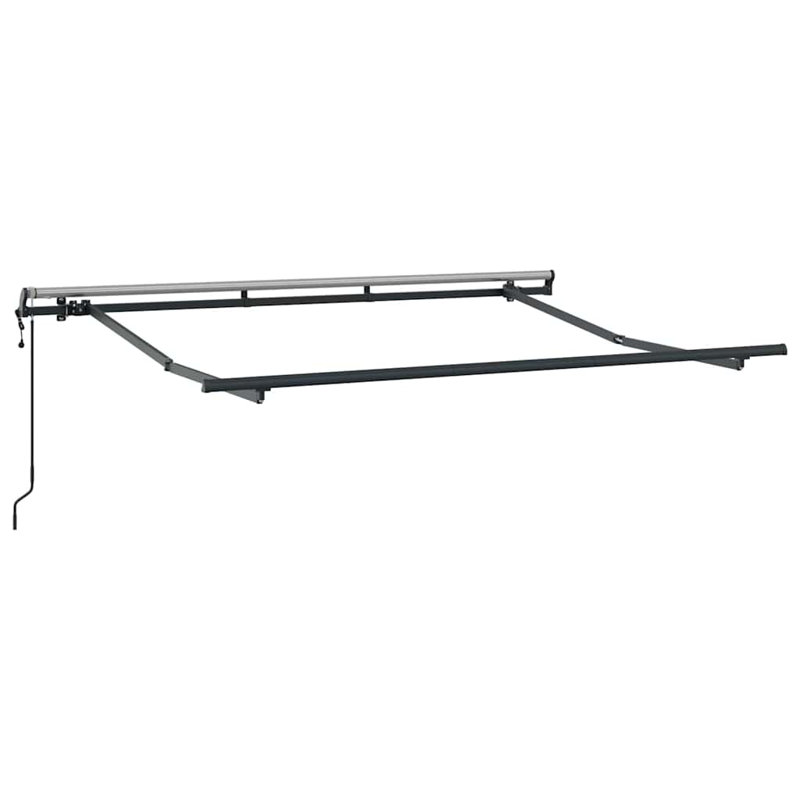 Awning Frame Metal, 300cm W x 200cm D, Black
