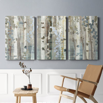 " Birch Wood Meadow " 3 - Pieces