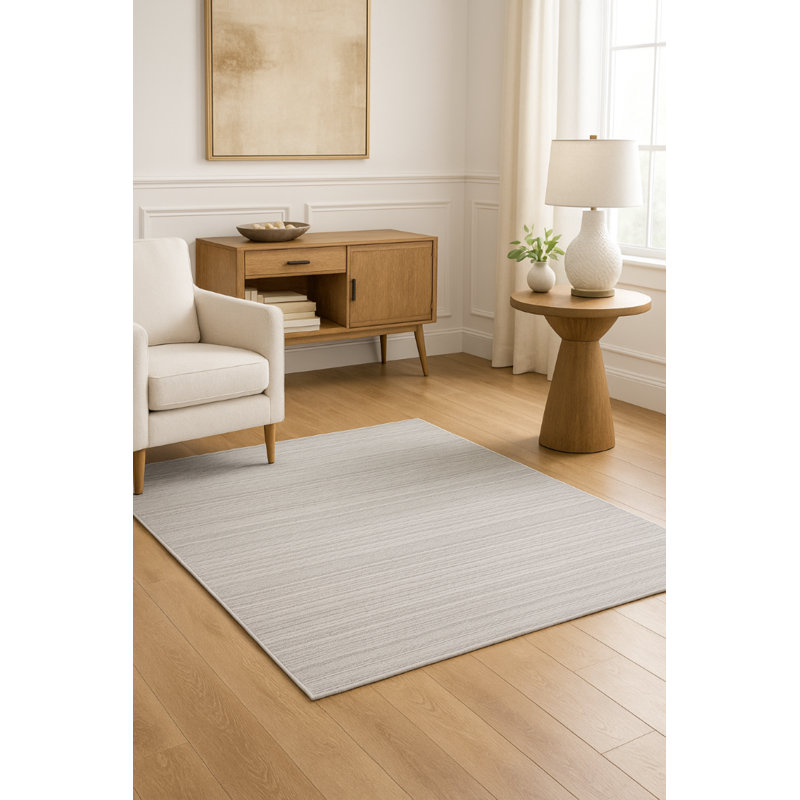 Tapis beige en laine et viscose Barcelona 5,3 pi x 7,6 pi Barcelona