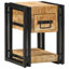 30cm W Solid Wood Bedside Table-1172788417
