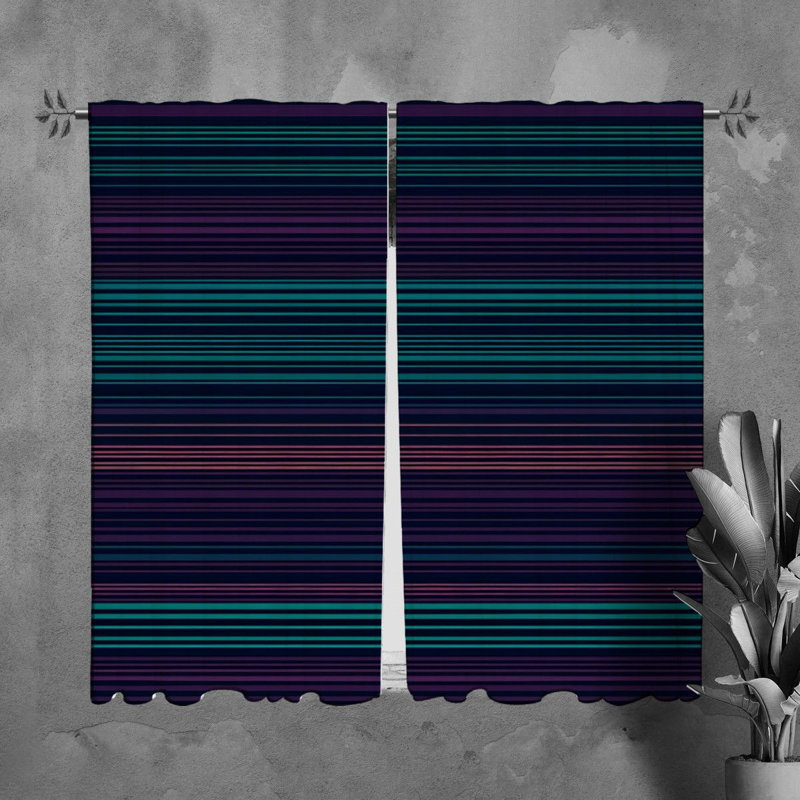 Phyllisann Room Darkening Curtain Pair, 40" W x 82" L