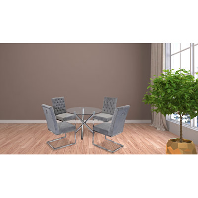 Vasya 5 - Piece Dining Set