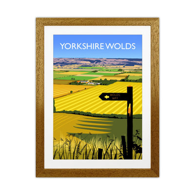 Yorkshire Wolds Portrait by Richard O'Neill - Print