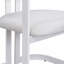 Ensemble de 2 chaises rembourrées en tissu avec structure en métal beige-2001602803