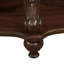 Table basse ovale en bois de 42 po pour le salon (table basse incluse, sans chaises)-868639571