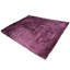 Tapis à poil long mauve