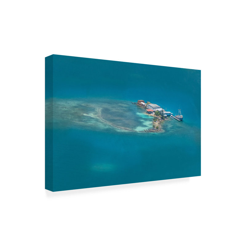 Art sur toile «Bachelor Derek Galon MA Atoll», H 22 po x l 32 po