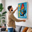 Wind Rider Modern - Wrapped Canvas-560520129-560520153