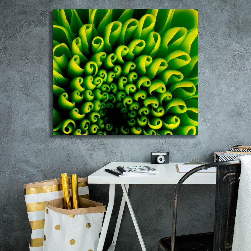 " Green Design 1 " by PhotoINC Studio, 26" H x 30" W x 1.5" D
