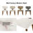 Mid Century Modern Upholstered Dining Chairs (Set of 2)-1063126752