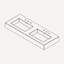 Ensemble de meuble-lavabo double 59,63 po Bodo-86702275