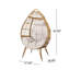 Chaise avec coussins Teardrop