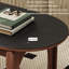 Table basse en bois de noyer massif
