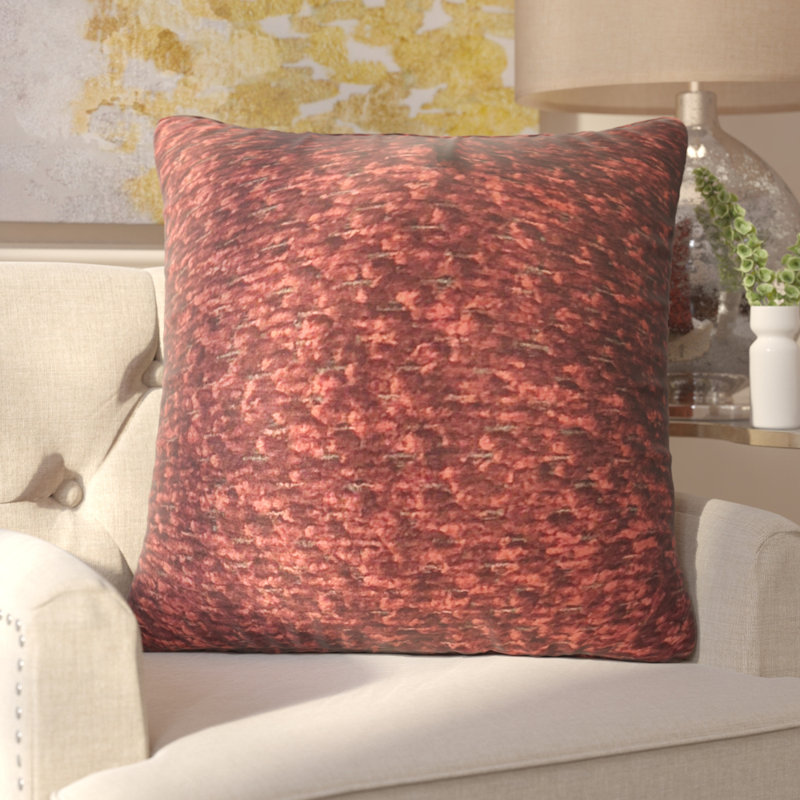 Coussin décoratif Hibiscus Luxury, 26 po x 26 po