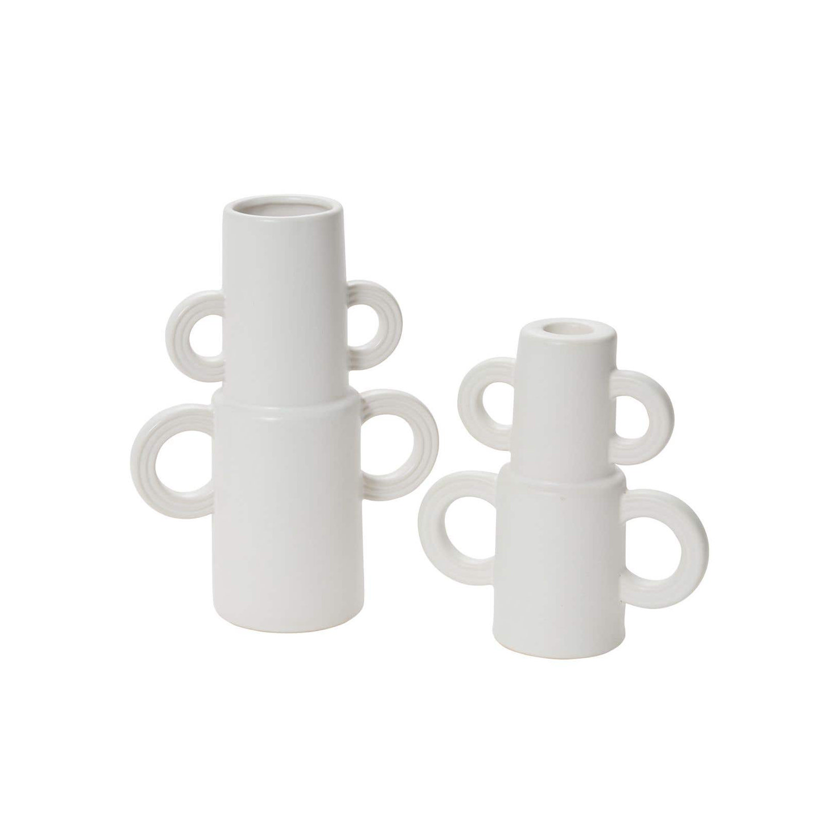 6" Ceramic Candlestick Holder